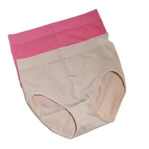 Breezies Seamless Brief Panty Set of 2 SMALL  (BG-11)